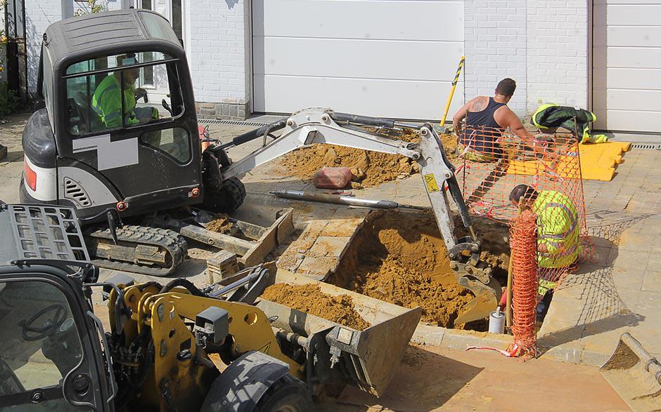 camion pompe egout Eaubonne